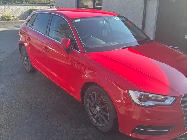 Audi A3 Hatchback, Petrol, 2014, Red
