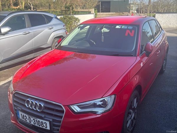 Audi A3 Hatchback, Petrol, 2014, Red