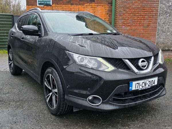 Nissan Qashqai SUV, Diesel, 2017, Black