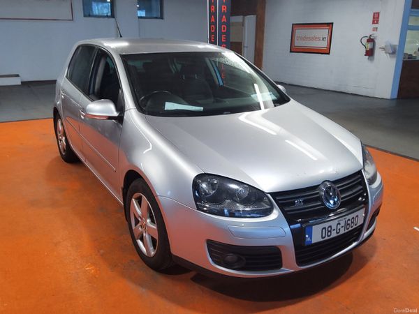 Volkswagen Golf Hatchback, Petrol, 2008, Silver