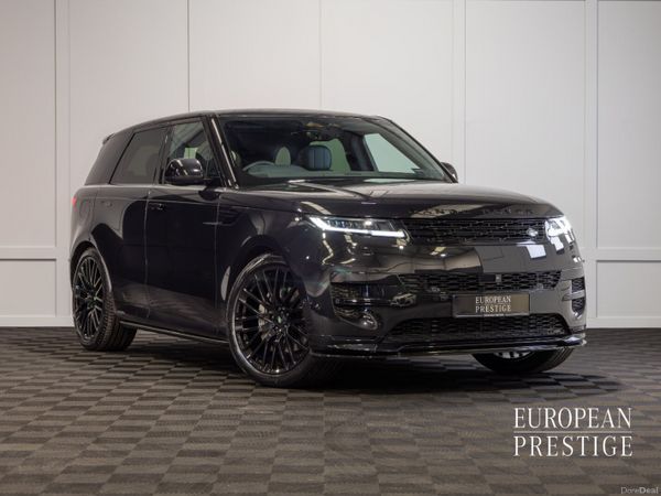 Land Rover Range Rover Sport SUV, Petrol Plug-in Hybrid, 2025, Black