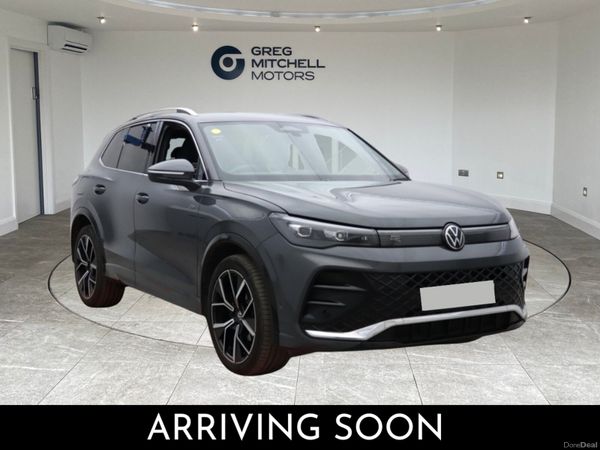 Volkswagen Tiguan SUV, Petrol Hybrid, 2024, Grey