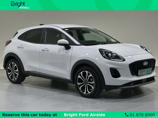 Ford Puma MPV, Petrol Hybrid, 2024, White