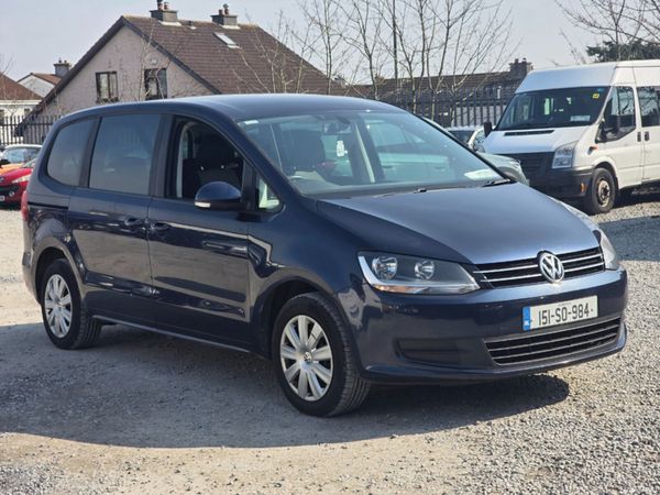 Volkswagen Sharan MPV, Diesel, 2015, Blue