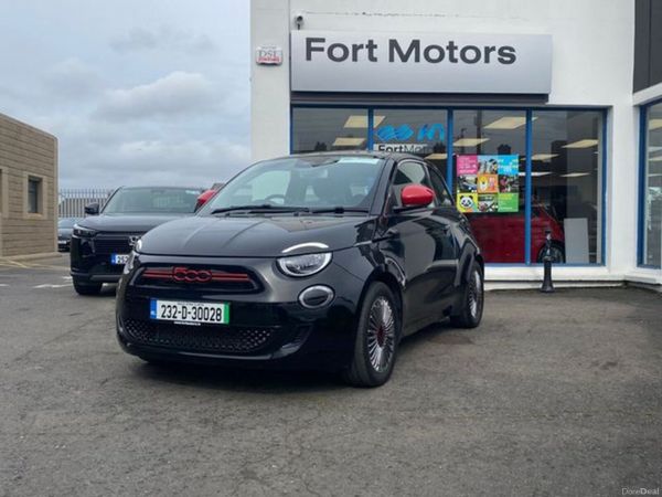Fiat 500e Hatchback, Electric, 2023, Black