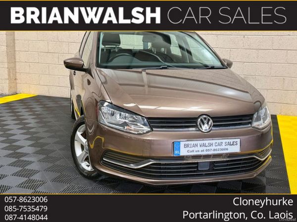 Volkswagen Polo Hatchback, Petrol, 2015, Brown