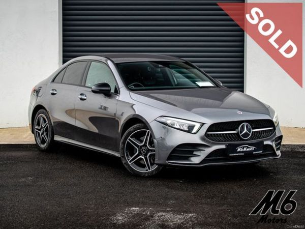 Mercedes-Benz A-Class Saloon, Petrol Hybrid, 2022, Grey