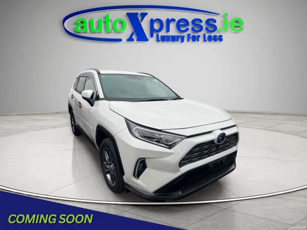 Toyota RAV4 SUV, Petrol Hybrid, 2021, White