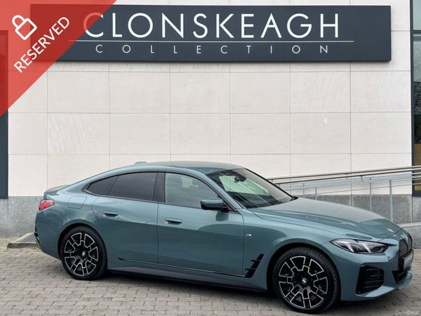 BMW i4 Coupe, Electric, 2024, Green