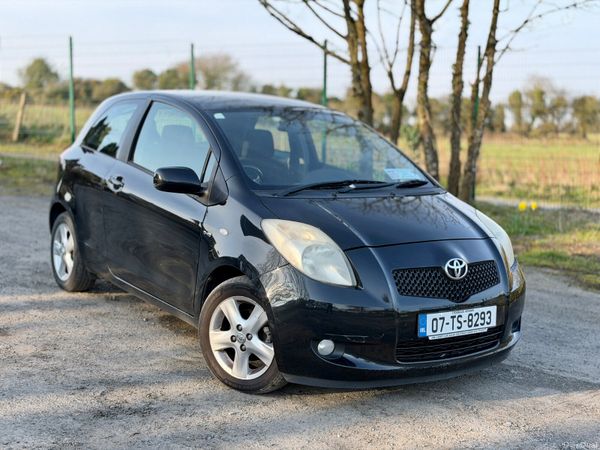 Toyota Yaris Hatchback, Diesel, 2007, Black