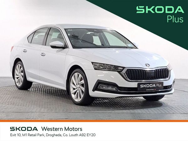 Skoda Octavia Saloon, Petrol, 2023, White