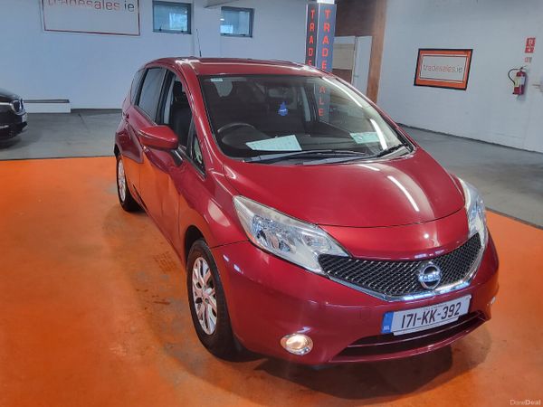 Nissan Note MPV, Petrol, 2017, Red