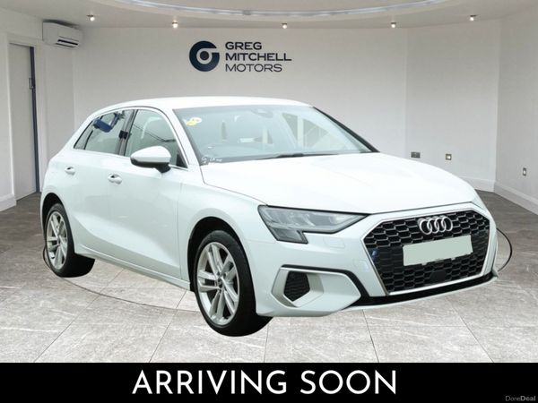 Audi A3 Hatchback, Petrol Hybrid, 2023, White