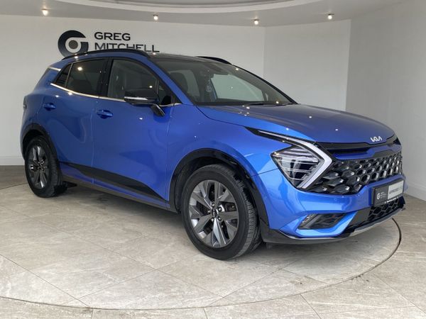 Kia Sportage SUV, Petrol Hybrid, 2022, Blue
