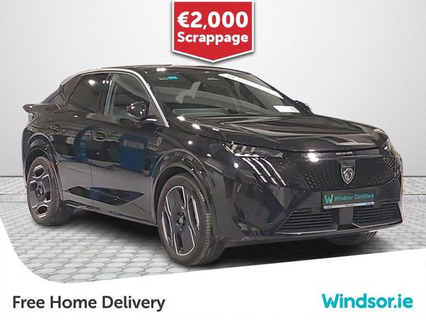 Peugeot 3008 SUV, Electric, 2024, Black