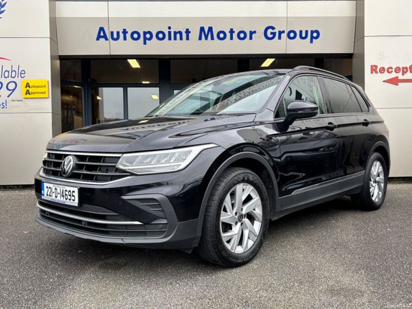 Volkswagen Tiguan SUV, Diesel, 2022, Black