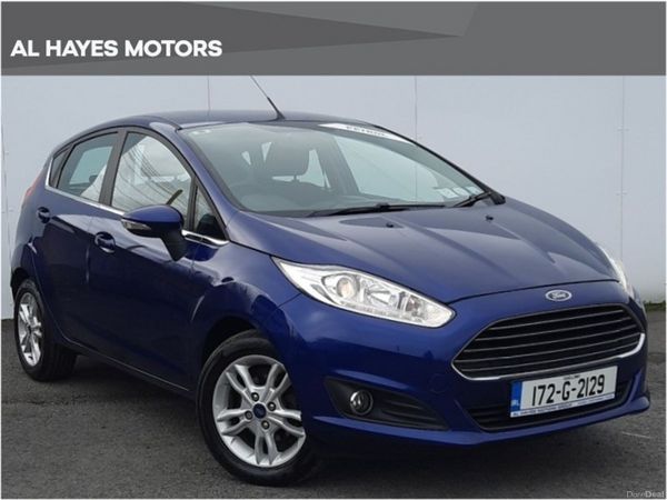 Ford Fiesta Hatchback, Petrol, 2017, Blue