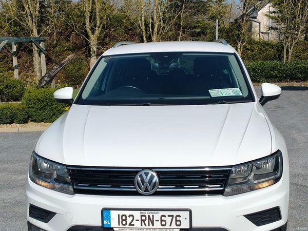 Volkswagen Tiguan SUV, Diesel, 2018, White