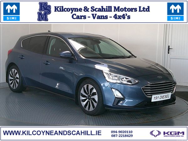 Ford Focus Hatchback, Diesel, 2019, Blue