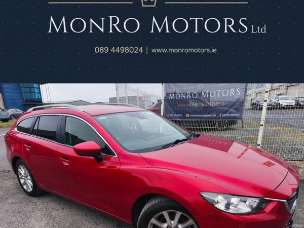 Mazda Mazda6 Estate, Diesel, 2015, Red