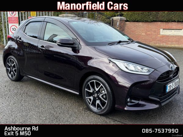 Toyota Yaris Hatchback, Petrol Hybrid, 2020, Purple