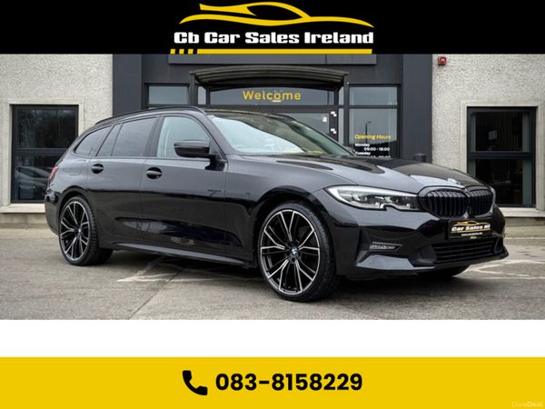 BMW 3-Series Estate, Diesel Hybrid, 2022, Black