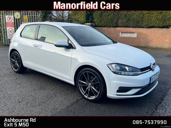 Volkswagen Golf Hatchback, Diesel, 2019, White