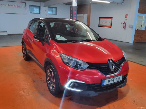 Renault Captur Hatchback, Petrol, 2018, Red