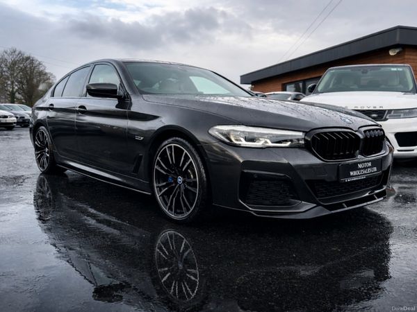 BMW 5-Series Saloon, Petrol Plug-in Hybrid, 2023, Grey