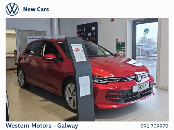 Volkswagen Golf Estate, Petrol, 2026, Red