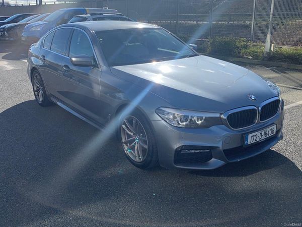 BMW 5-Series Saloon, Diesel, 2017, Grey