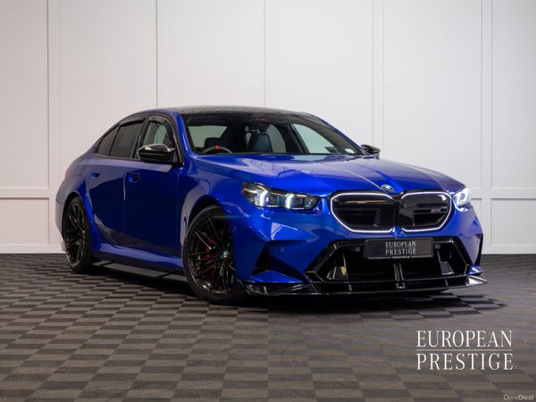 BMW M5 Saloon, Petrol Plug-in Hybrid, 2025, Blue