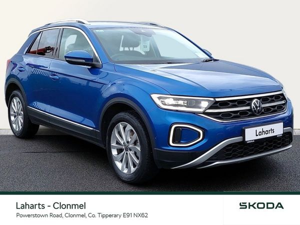 Volkswagen T-Roc SUV, Petrol, 2023, Blue