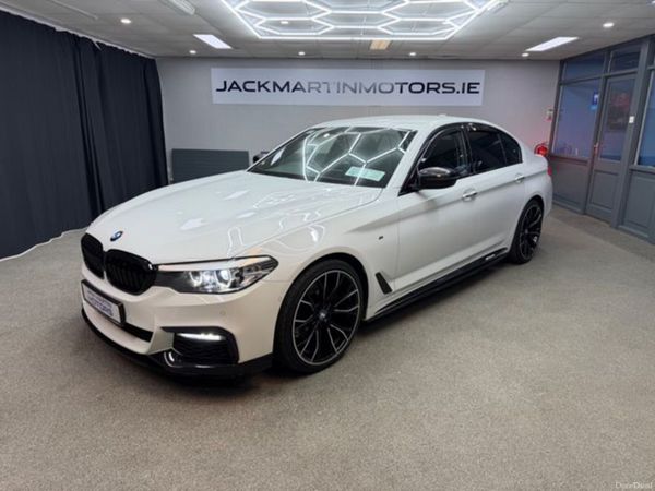 BMW 5-Series Saloon, Diesel, 2018, White