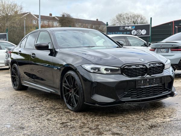 BMW 3-Series Saloon, Petrol Hybrid, 2023, Black