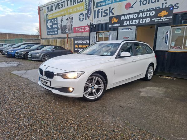 BMW 3-Series Estate, Petrol, 2014, White