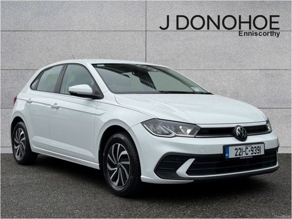 Volkswagen Polo Hatchback, Petrol, 2022, White