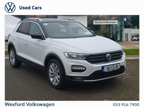 Volkswagen T-Roc SUV, Petrol, 2018, White