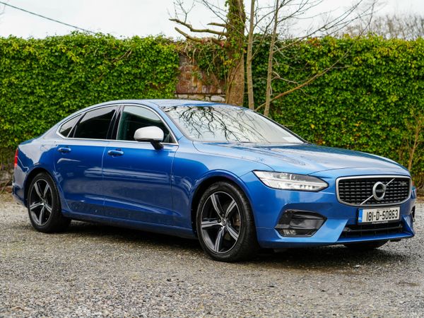 Volvo S90 Saloon, Diesel, 2018, Blue