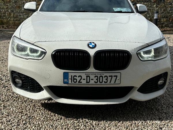 BMW 1-Series Hatchback, Diesel, 2016, White