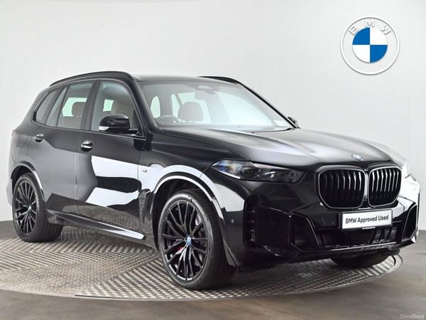 BMW X5 SUV, Petrol Plug-in Hybrid, 2025, Black