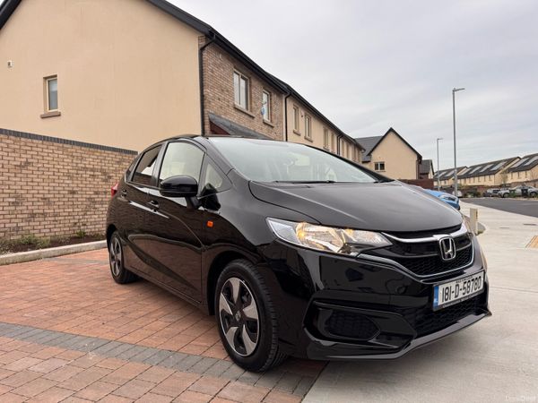 Honda Fit Hatchback, Petrol Hybrid, 2018, Black