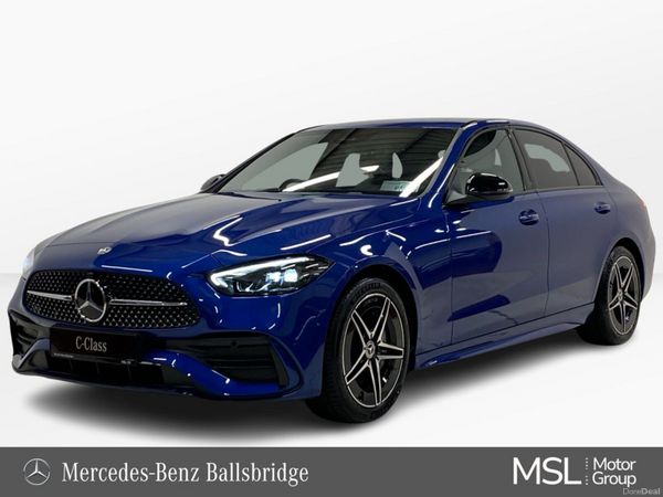 Mercedes-Benz C-Class Saloon, Petrol, 2026, Blue
