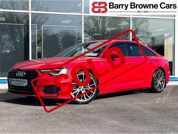 Audi A6 Saloon, Diesel, 2019, Red