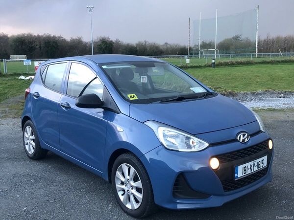 Hyundai i10 Hatchback, Petrol, 2018, Blue