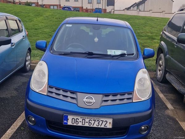 Nissan Note MPV, Petrol, 2006, Blue
