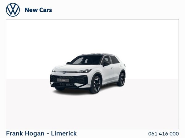 Volkswagen T-Roc SUV, Petrol, 2026, White
