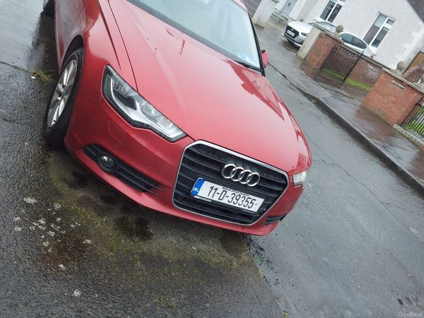 Audi A6 Saloon, Diesel, 2011, Red