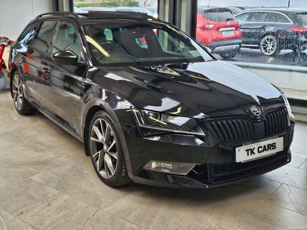 Skoda Superb Estate, Diesel, 2019, Black