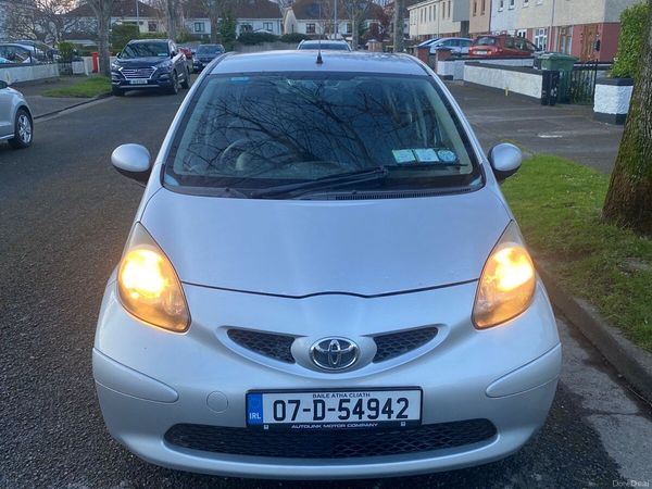 Toyota Aygo Hatchback, Petrol, 2007, Silver